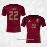 Camisola 1º Belgica Jogador Doku 2024