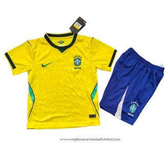 Camisola 1º Brasil 2026 Crianca