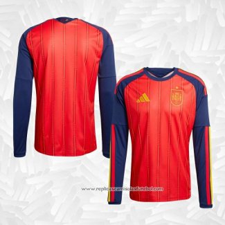 Camisola 1º Espanha 2026 Manga Comprida