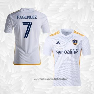 Camisola 1º Los Angeles Galaxy Jogador Fagundez 2024-2025