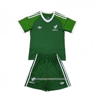 Camisola 1º Mexico Goleiro 2025 Crianca