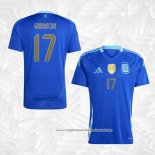 Camisola 2º Argentina Jogador Garnacho 2024