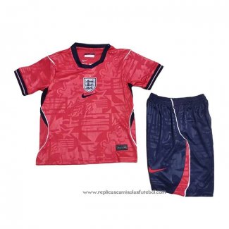 Camisola 2º Inglaterra 2026 Crianca