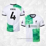 Camisola 2º Liverpool Jogador Virgil 2023-2024