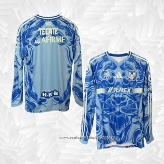 Camisola 2º Tigres UANL 2025-2026 Manga Comprida