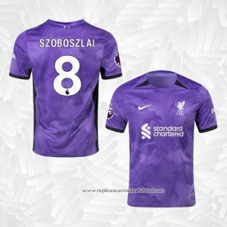 Camisola 3º Liverpool Jogador Szoboszlai 2023-2024