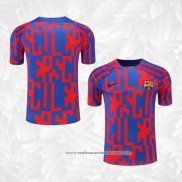 Camisola de Treinamento Barcelona 2022-2023 Vermelho y Azul