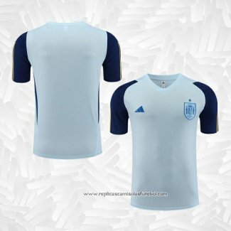 Camisola de Treinamento Espanha 2023-2024 Azul