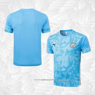 Camisola de Treinamento Manchester City 2025-2026 Azul