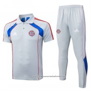 Conjunto Polo del Bayern de Munique 2025-2026 Cinza
