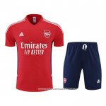 Fato de Treino Arsenal 2022-2023 Manga Curta Vermelho - Calcas Curta