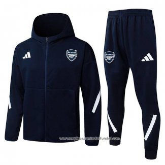 Fato de Treino Hoodie Arsenal 2025-2026 Preto