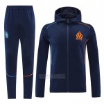 Fato de Treino Hoodie Olympique Marsella 2024-2025 Azul