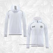 Jaqueta Hoodie Naples 2023-2024 Branco