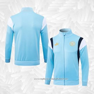 Jaqueta Manchester City 2023-2024 Azul