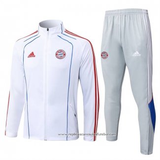 Jaqueta de Treinamento Bayern de Munique 2025-2026 Branco