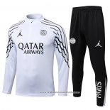 Sueter de Treinamento Paris Saint-Germain 2025-2026 Branco