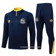 Sueter de Treinamento Santos 2025-2026 Crianca Azul