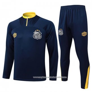 Sueter de Treinamento Santos 2025-2026 Crianca Azul