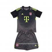 Camisola Bayern de Munique Goleiro 2025-2026 Crianca Preto