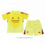Camisola Benfica Goleiro 2025-2026 Crianca Amarelo