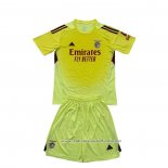 Camisola Benfica Goleiro 2025-2026 Crianca Amarelo