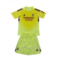Camisola Benfica Goleiro 2025-2026 Crianca Amarelo