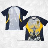 Camisola Brasil Jesus 2026 Amarelo Tailandia Cinza