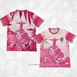 Camisola Brasil Jesus 2025-2026 Rosa Tailandia