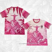 Camisola Brasil Jesus 2025-2026 Rosa Tailandia