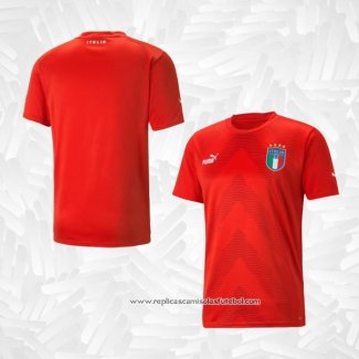 Camisola Italia Goleiro 2022 Vermelho