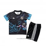 Camisola Japao Anime 2025 Crianca Preto