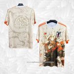 Camisola Japao Samurai 2025-2026 Branco Laranja Tailandia
