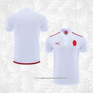 Camisola Polo del AC Milao 2022-2023 Branco