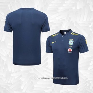 Camisola Polo del Brasil 2022-2023 Azul