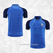 Camisola Polo del Chelsea 2022-2023 Azul