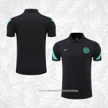 Camisola Polo del Inter de Milao 2022-2023 Preto