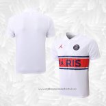 Camisola Polo del Paris Saint-Germain Jordan 2022-2023 Branco