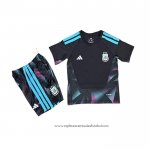 Camisola 1º Argentina Goleiro 2026 Crianca