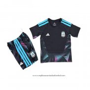 Camisola 1º Argentina Goleiro 2026 Crianca