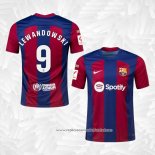 Camisola 1º Barcelona Jogador Lewandowski 2023-2024