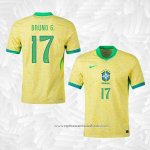Camisola 1º Brasil Jogador Bruno G. 2024