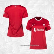 Camisola 1º Liverpool 2023-2024 Mulher