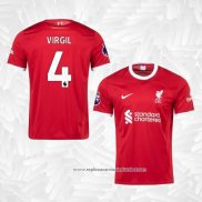 Camisola 1º Liverpool Jogador Virgil 2023-2024