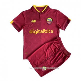 Camisola 1º Roma 2022-2023 Crianca