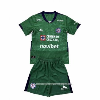 Camisola 2º Cruz Azul Goleiro 2025-2026 Crianca