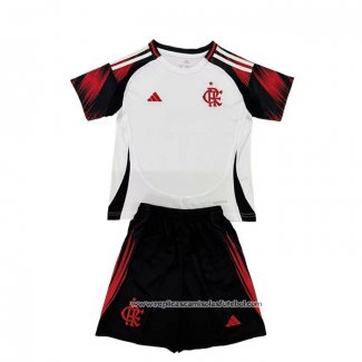 Camisola 2º Flamengo 2025 Crianca