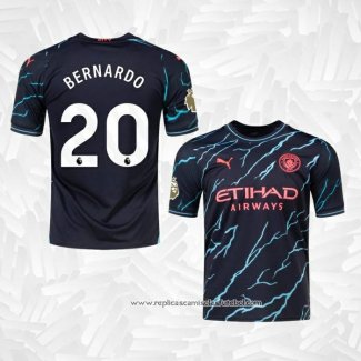 Camisola 3º Manchester City Jogador Bernardo 2023-2024