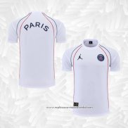 Camisola de Treinamento Paris Saint-Germain Jordan 2022-2023 Branco