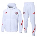 Fato de Treino Hoodie Bayern de Munique 2025-2026 Branco